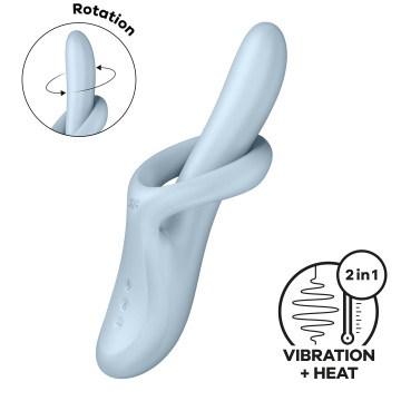 Вібратор Satisfyer Heat Flex 4 Blue – купити