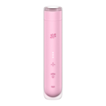 Вакуумний стимулятор Satisfyer First Kiss, технологія 3D Air Pulse, 30 режимів, подвійний силікон – купити