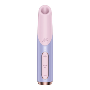 Вакуумний стимулятор Satisfyer Bold Kiss Violet, магнітна технологія 3D Air Pulse, 30 режимів роботи – купити