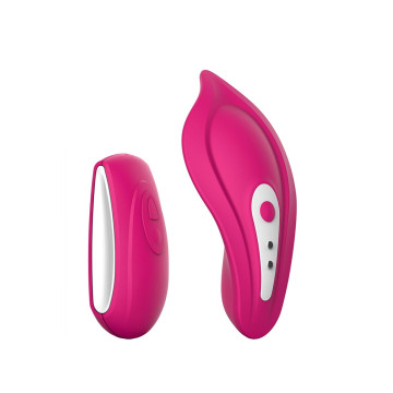 Вібратор у трусики Liebe Panty Vibe Recargable Cerise, нагрів до 39?°C, пульт, трусики S-M в комплекті – купити