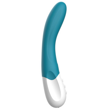 Вібратор точки G Liebe Bend It Rechargeable Ocean Blue, 10 режимів, дуже потужний, гнучкий стовбур – купити