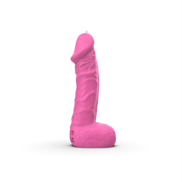 Свічка у вигляді члена Pure Bliss MINI Pink 15 см – купити