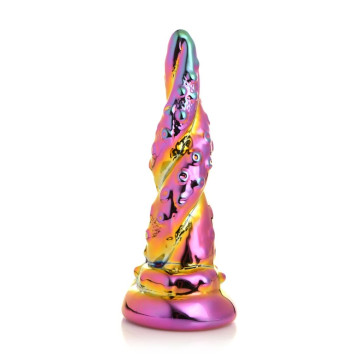 Фентезійний фалоімітатор Creature Cocks Enchanting Rainbow Glass Dildo – купити