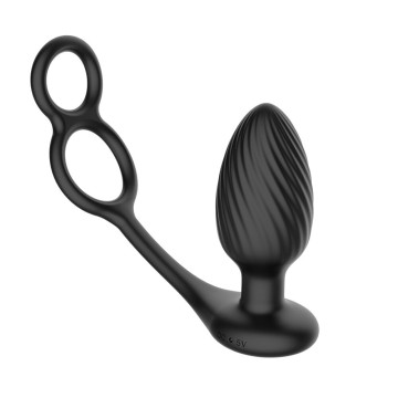 Анальна вібропробка Nexus Tornado Cock and Ball Ring – купити