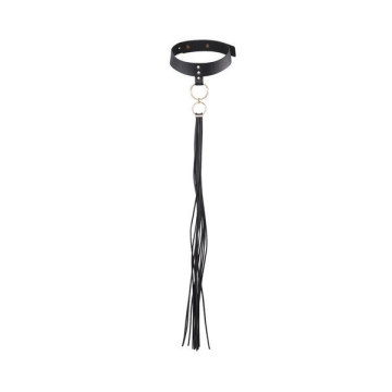 Чокер Bijoux Indiscrets MAZE — Tassel Chocker Black – купити