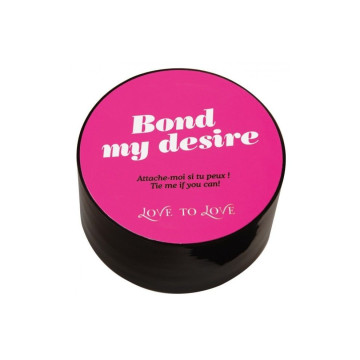 Скотч для бондажа Love To Love BOND MY DESIRE (15м) Чорний, не липне до шкіри і волосків – купити
