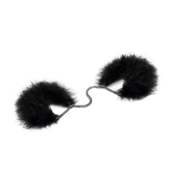 Пухнасті наручники Bijoux Indiscrets Za za zu - feahter handcuffs, пір'яні, подарункова упаковка – купити