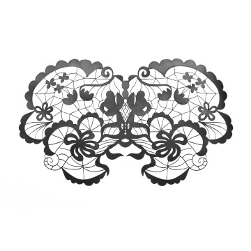 Маска на обличчя Bijoux Indiscrets - Anna Mask, вінілова, клейове кріплення, без зав'язок – купити