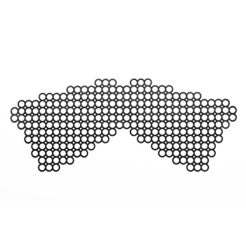 Маска на обличчя Bijoux Indiscrets - Erika Mask, вінілова, клейове кріплення, без зав'язок – купити