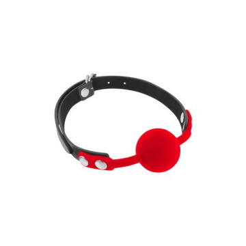 Класичний кляп з силіконовою кулькою Fetish Tentation Silicone Gag Ball – купити