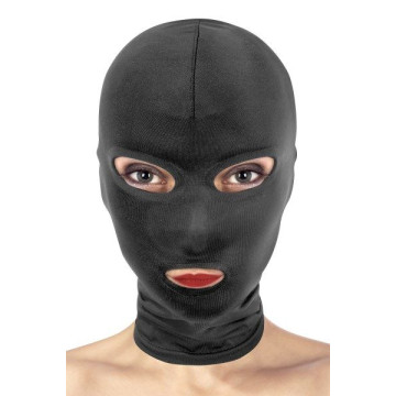 Капюшон для БДСМ з відкритими очима та ротом Fetish Tentation – купити