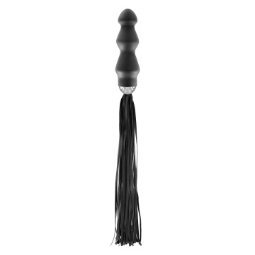Флогер з ручкою - анальним плагом Fetish Tentation Whip with Plug Handle – купити