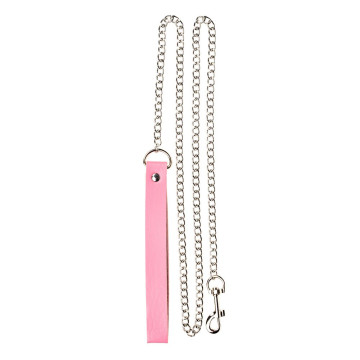 Повідець PU Leather Leash Black – купити
