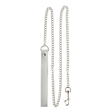 Повідець PU Leather Leash Black – купити