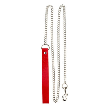Повідець PU Leather Leash Black – купити