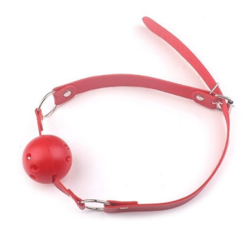 Кляп шар Classic plastic Red – купити
