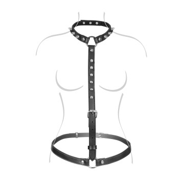Портупея на тіло Fetish Tentation Sexy Adjustable Harness – купити