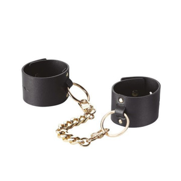Наручники Bijoux Indiscrets MAZE — Wide Cuffs Black – купити
