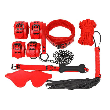 Набір для БДСМ 7в1 LY1003 Red – купити