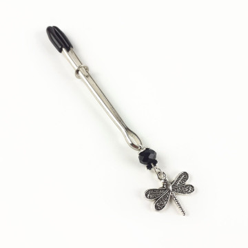 Затискач для клітора Art of Sex - Clit Clamp Silver Pearl – купити