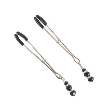 Затискач для сосків Art of Sex - Nipple Clamps Lovely Black – купити