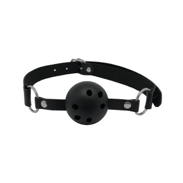 Повітропроникний кляп Alive Discretion Black – купити