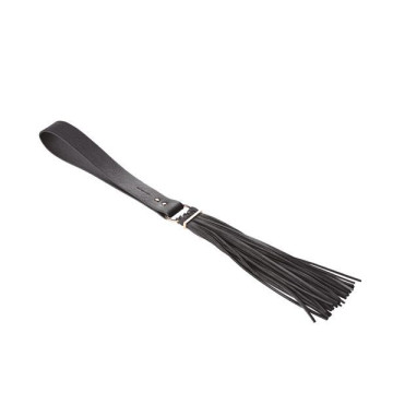 Флоггер Bijoux Indiscrets MAZE - Tassel Flogger Black – купить