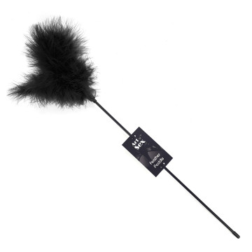 Лоскітка з пером індика Art of Sex – Feather Paddle, чорна – купити