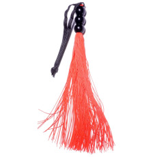 Силіконовий флогер ( довжина 26 см ) Fetish Boss Series - Silicone Whip Red 10