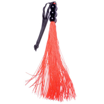 Силіконовий флогер ( довжина 26 см ) Fetish Boss Series - Silicone Whip Red 10 – купити