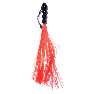 Силіконовий флогер ( длина 37 см ) Fetish Boss Series - Silicone Whip Red 14 – купити