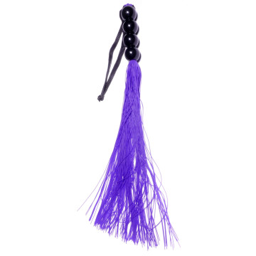 Силіконовий флогер ( длина 37 см ) Fetish Boss Series - Silicone Whip Purple 14 – купити