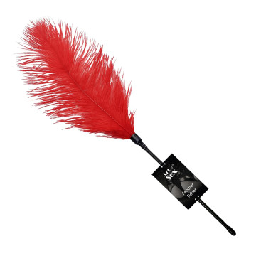 Лоскітка зі страусиним пером Art of Sex – Feather Tickler, червона – купити