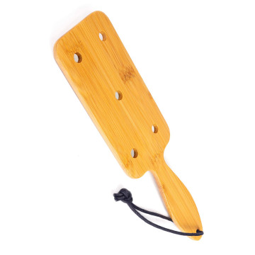Падл Fetish Tentation Paddle Wide and Short Bamboo, упакований у ПЕ пакет – купити