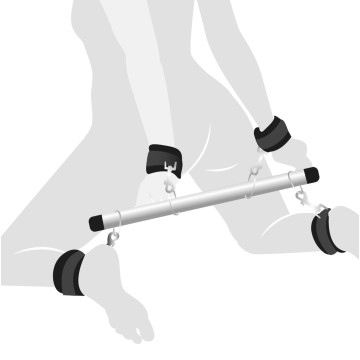 Колодка-розпірка для рук та ніг Art of Sex – Bondage Soft Touch BDSM Spreader, чорний – купити