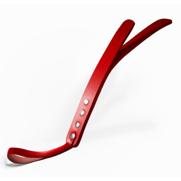 Падл двошаровий Feral Feelings Leather Mini Paddle Red, натуральна шкіра, red – купити