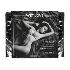 Простирадло з вінілу Fetish Tentation Black 220x200, чорне