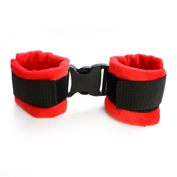 Наручники Art of Sex - Handcuffs  Soft Touch Червоні – купити