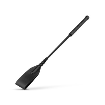 Шльопалка Bedroom Fantasies: Faux Leather Crop Whip, чорна – купити