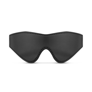 Маска Bedroom Fantasies: Faux Leather Blindfold, чорна – купити