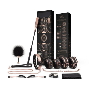 Шикарний набір для BDSM Rosy Gold – Nouveau BDSM set, 9 аксесуарів – купити