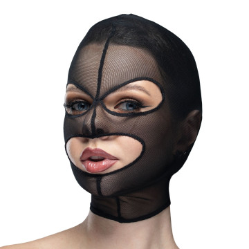 Маска сітка з відкритим ротом та очима Feral Feelings - Mask Black – купити