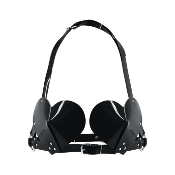 Ліф Серце Feral Feelings - Hearts Bra Black – купити