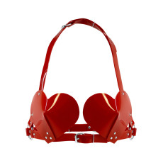 Ліф Серце Feral Feelings - Hearts Bra Red