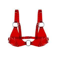 Ліф класичний Feral Feelings - Bikini Top Red Trasparent