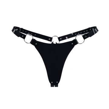 Трусики класичні Feral Feelings - String Bikini Black – купити