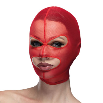 Маска сітка з відкритим ротом та очима Feral Feelings - Mask Red – купити