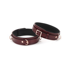 Фіксатори для стегон Liebe Seele Wine Red Thigh Cuffs S Size