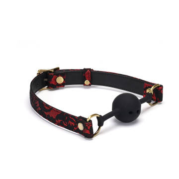Повітропроникний кляп Liebe Seele Victorian Garden Ball Gag – купити