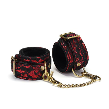 Наручники Liebe Seele Victorian Garden Wrist Cuff, кільця та з’єднувальний ланцюжок – купити